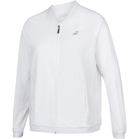 Veste zippée BABOLAT Femme PLAY Jacket Blanc PE 2020