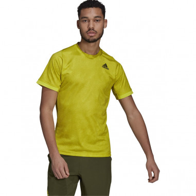 T-Shirt ADIDAS Homme PRIMEBLUE FREELIFT Jaune /...