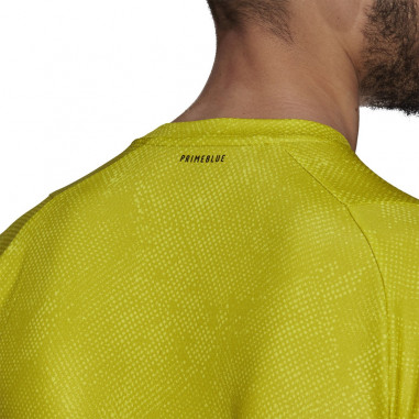 T-Shirt ADIDAS Homme PRIMEBLUE FREELIFT Jaune /...