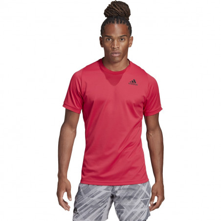 T-Shirt ADIDAS Homme FREELIFT Solid Thiem Fuschia AH 2020