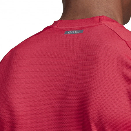 T-Shirt ADIDAS Homme FREELIFT Solid Thiem Fuschia AH 2020