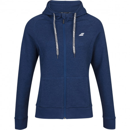 Veste à capuche zippée BABOLAT Fille EXERCISE Hood Jacket Estate Blue 2020