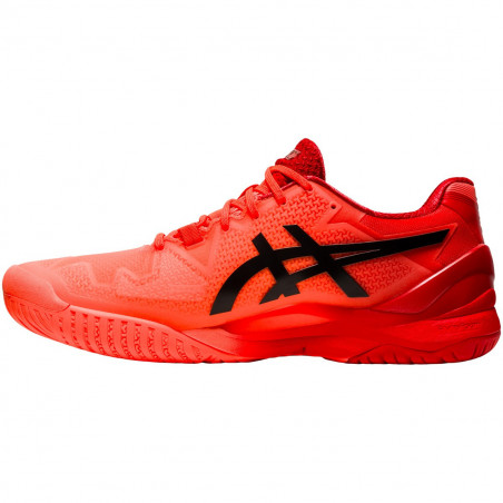Chaussures ASICS Homme Gel-Resolution 8 TOKYO Orange  / Noir AH 2020