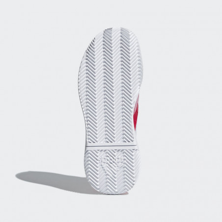 Chaussures ADIDAS Femme adizero Defiant Bounce w Rouge / Rose PE 2018
