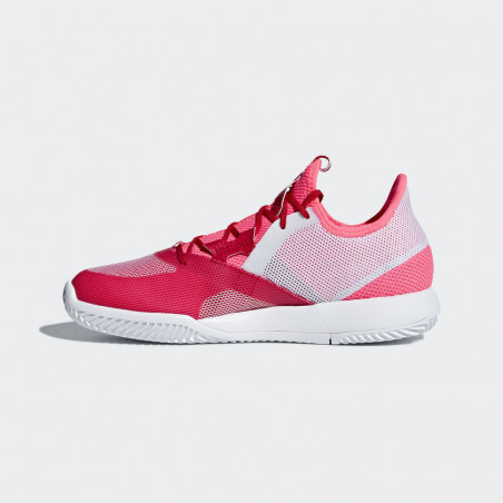 Chaussures ADIDAS Femme adizero Defiant Bounce w Rouge / Rose PE 2018