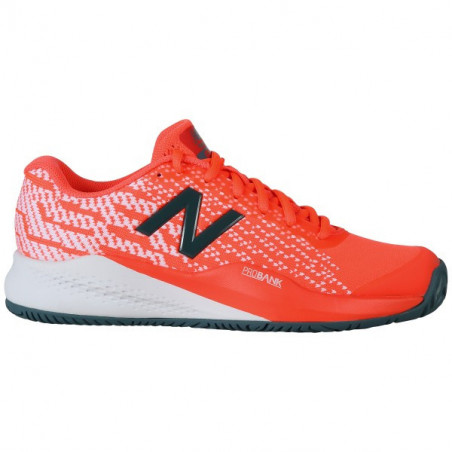 Chaussures NEW BALANCE Femme WCH996 Corail / Gris AH 2018