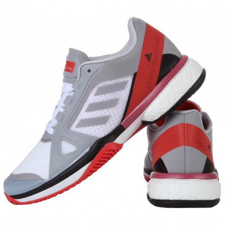 Chaussures ADIDAS Femme aSMC Barricade Boost Stella McCartney Blanche AH 2018