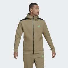 Veste à capuche zippée ADIDAS Homme ZNE FZ Kaki / Vert AH... 2