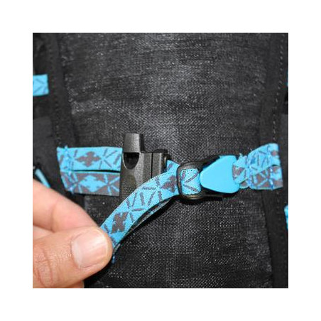 Sac à dos RAIDLIGHT RESPONSIV 6L (220g) + 2 flask 600 ml Noir /Bleu AH 2021