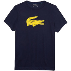 T-Shirt LACOSTE Homme SPORT Bleu / Jaune / Blanc AH 2021