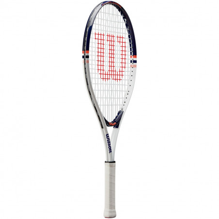 Raquette Junior WILSON ROLAND GARROS ELITE 19 Blanc / Marine 2021 