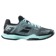 Chaussures BABOLAT Femme Jet Mach II AC Bleu / Turquoise...