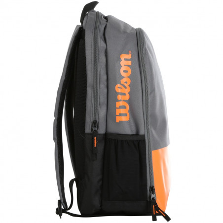 Sac à dos WILSON TEAM Backpack Gris / Orange