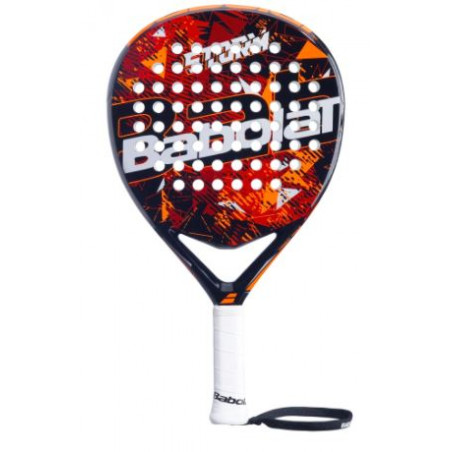 Raquette Padel BABOLAT STORM Noir / Orange (345 g) PE 2021