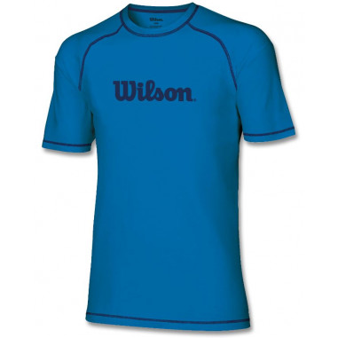 T-Shirt Wilson Homme Tee PL Bleu 