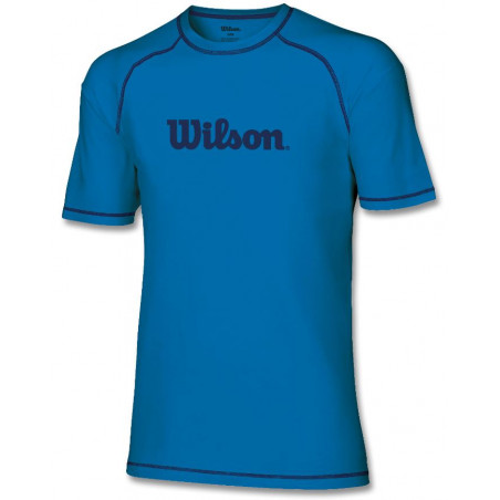 T-Shirt Wilson Homme Tee PL Bleu 