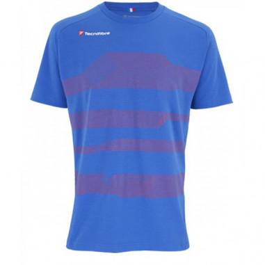 T-Shirt TECNIFIBRE Garçon F1 Stretch Bleu 2016