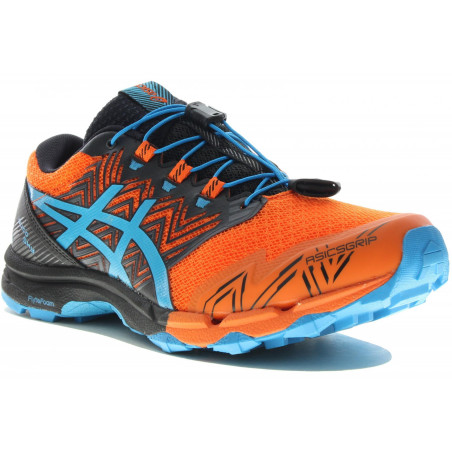 Chaussures Running ASICS Homme GEL-FUJITRABUCO SKY Orange / Bleu / PE 2021