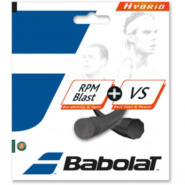 Cordage BABOLAT Hybrid RPM Blast (1.30 mm)/ VS...