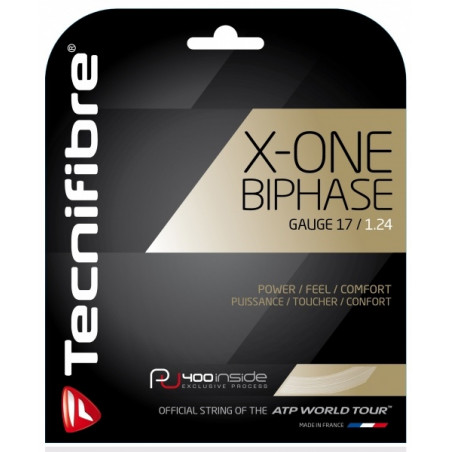 Cordage TECNIFIBRE X-One Biphase 1.24 mm (12 m)