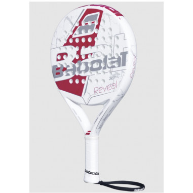 Raquette Padel BABOLAT REVEAL Blanc / Rose 2022