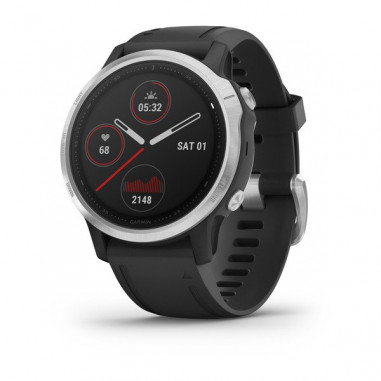 Montre GARMIN Fenix 6 S Silver bracelet Noir 2021