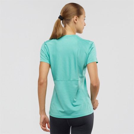 T-Shirt Running SALOMON Femme XA Tee W Vert PE 2020
