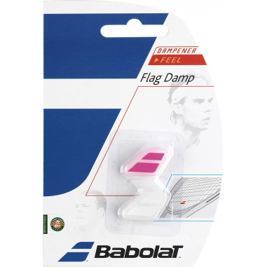 Antivibrateur BABOLAT Flag Damp Blanc / Rose