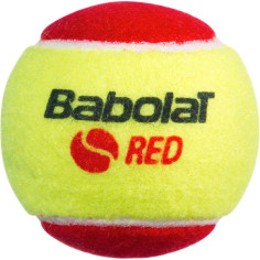 Sachet de 3 balles Mousses Feutrées BABOLAT Red Felt 2