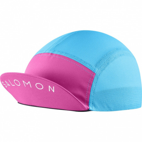Casquette SALOMON CAP AIR LOGO Rose / Bleu PE 2021