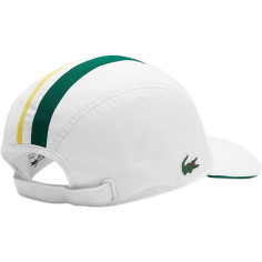 Casquette LACOSTE SPORT Blanc / Vert / Jaune AH 2021 2