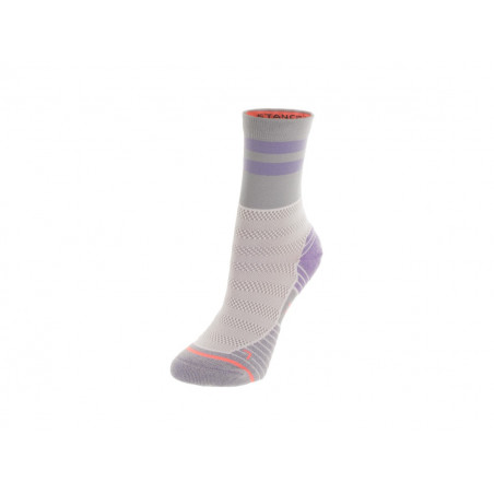 Chaussettes STANCE Femme Run Womens BETA Crew Violet / Gris AH 2019