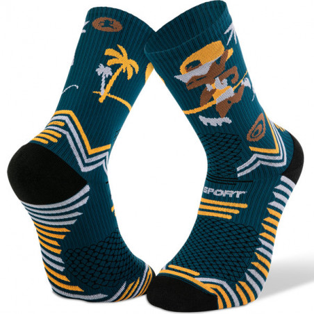 Chaussettes Running BV SPORT TRAIL ULTRA COLLECTOR DBDB Bleu 2021