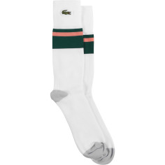 Chaussettes LACOSTE Blanc / Vert / Rose AH 2021