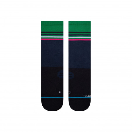 Chaussettes STANCE Homme REBUILD Bleu / Vert / Noir AH 2021