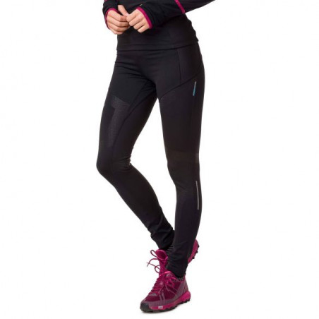 Collant Running RAIDLIGHT Femme Wintertrail Tight Noir AH 2019