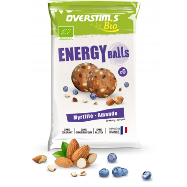 Energy Balls BIO OVERSTIM Sachet de 6 boules...