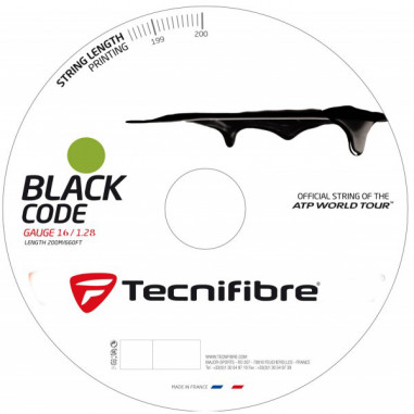 Bobine TECNIFIBRE Black Code Orange Fluo 1.28mm...