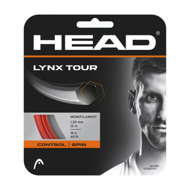Cordage HEAD LYNX TOUR Orange 1.30mm (12 m) 