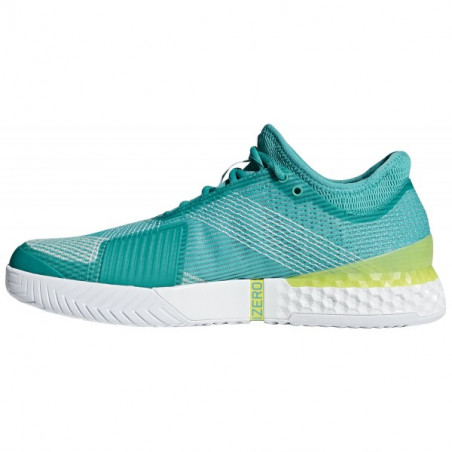 Chaussures ADIDAS Homme Adizero Ubersonic 3.0 Vert / Jaune IN20