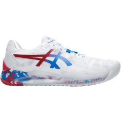 Chaussures ASICS Homme Gel-Resolution 8 Blanc / Bleu /...