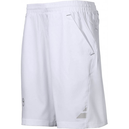 Short BABOLAT Garçon XL PERF Blanc WIMBLEDON 2020