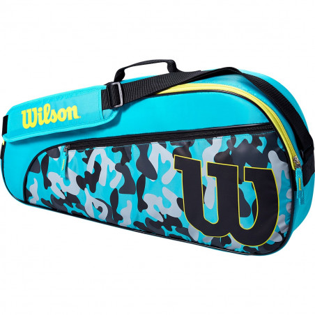 Sac WILSON JUNIOR RACKETBAG Bleu / Jaune 2022