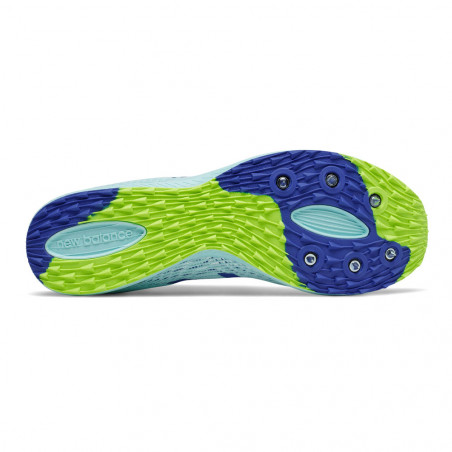 Chaussures Run Pointes Cross NEW BALANCE Femme WXCS7 Vert / Bleue  AH 2020