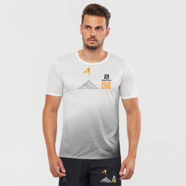 T-Shirt Running SALOMON Homme SENSE TEE Blanc /...
