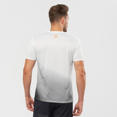 T-Shirt Running SALOMON Homme SENSE TEE Blanc /...