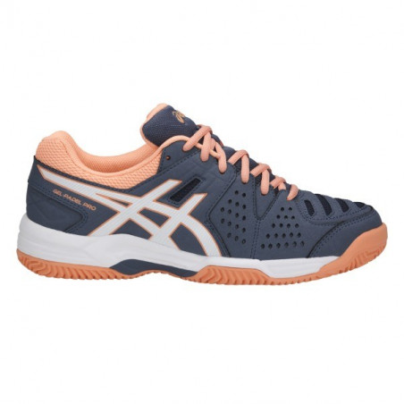 Chaussures ASICS Femme Gel-Padel Pro 3 SG Smoke / Bleu / Blanc AH 2017