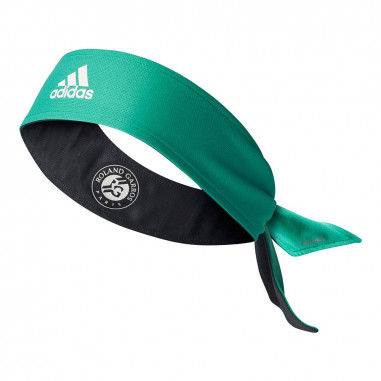 Bandeau ADIDAS Roland Garros Vert / Gris...