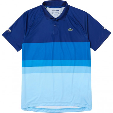 Polo LACOSTE Homme SPORT Regular Blanc / Vert /...