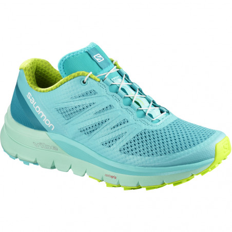 Chaussures Running SALOMON Femme Sense Pro Max Bleu Ciel PE 2018